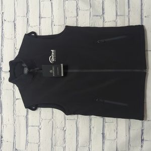 Stormtech Performance Black Full Zip Fleece Lined Vest Men's Size Medium NWT